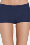 Zivame Girls Anti-Microbial Low Rise Full Coverage Boyshort Panty - Peagent Blue — thumbnail 4